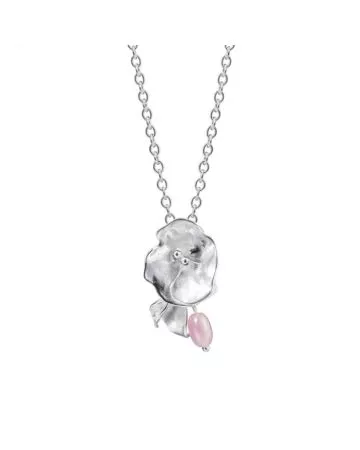 Kalevala Pink Ribbon 2024 Summer Night Rose Necklace 221000704J50
