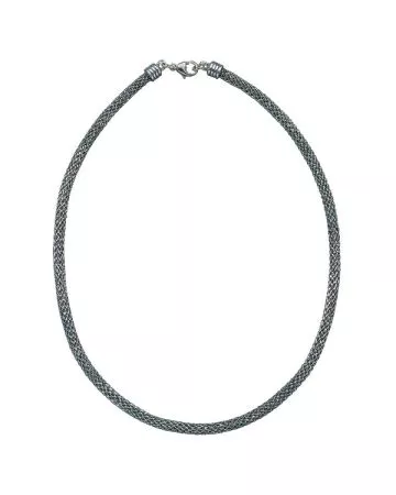 Kalevala Verkkoketju 40cm, oksidoitu hopea 236025140