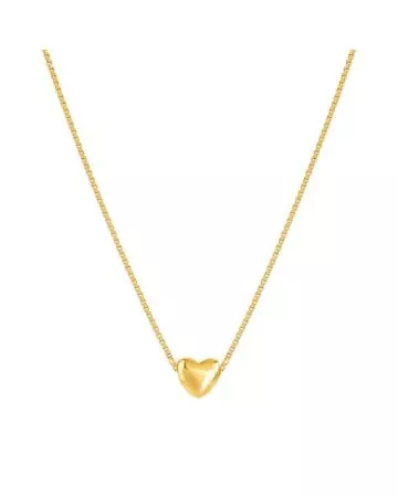 Nomination Armonica kaulakoru, kullattu sydän 241304/006