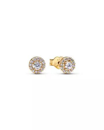 Pandora Stud Earrings 14K Gold-Plated 263019C01