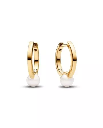 Pandora Treated Freshwater Cultured Pearl Hoop korvakorut 263170C01-1