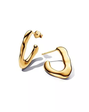 Pandora Organically V-shaped Open Hoop korvakorut 263290C00-1