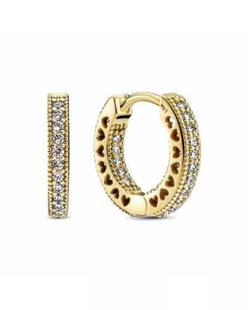 Pandora Pave Heart korvakorut 266317C01