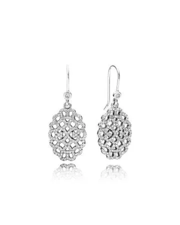 Pandora Statement Lace Earrings 290556CZ