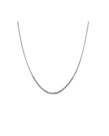 Hopeinen kaulakoru 45 + 5 cm 291HK0007W