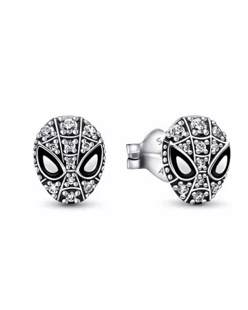 Pandora Marvel x Pandora Spider-Man Mask Pavé korvakorut 292354C01
