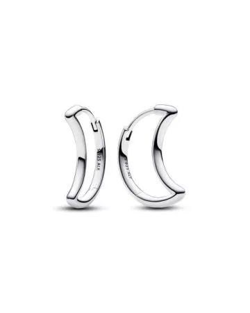 Pandora Moon Hoop Earrings 292989C00
