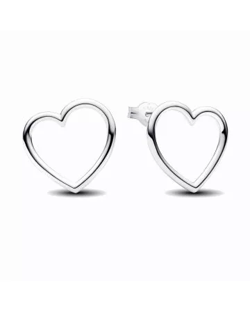 Pandora Moments Front-facing Heart korvakorut 293077C00-1