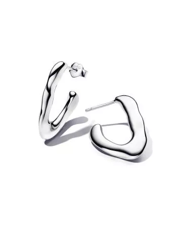 Pandora Organically V-shaped Open Hoop korvakorut 293290C00-1