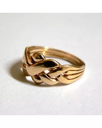 Kultainen pirunnyrkkisormus 3104012-2