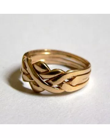 Kultainen pirunnyrkkisormus 3104013-1