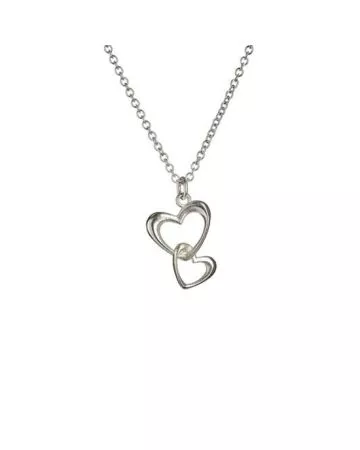 Lempikoru Onnenkantaja Tuplasydän -kaulakoru 45cm 3205100450-1