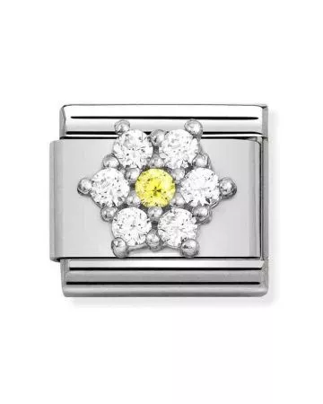 Nomination Classic Silvershine kukka 330322/01