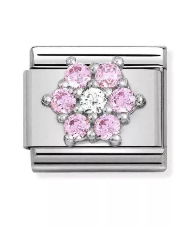 Nomination Classic Silvershine kukka 330322/03