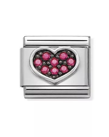 Nomination Classic Sydän Fuchsia 330323/06