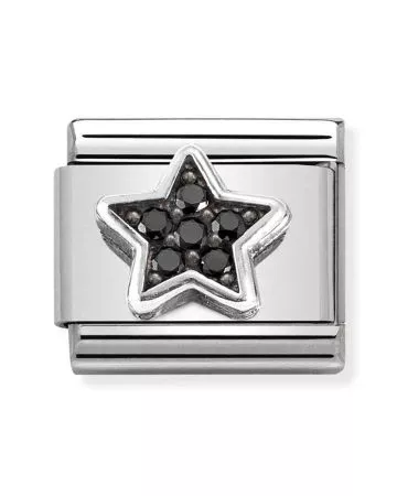 Nomination Silver Tähti, musta 330323/10