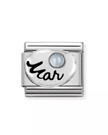 Nomination Classic March Aquamarine 330505/03