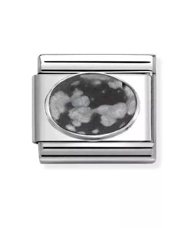 Nomination Classic Matta obsidian 330510/44