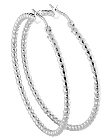 Hopeiset rengaskorvakorut 40YOK269/99