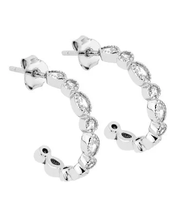 Hopeiset tappikorvakorut PSS1235ES