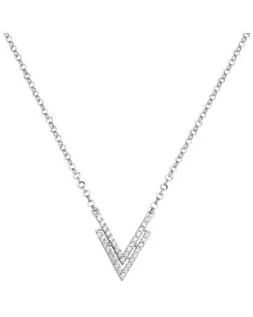 Hopeinen kaulakoru MZ0191-02