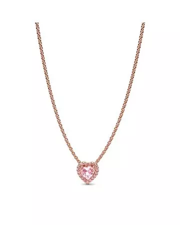 Pandora Pink Heart Collier kaulakoru 388425C02