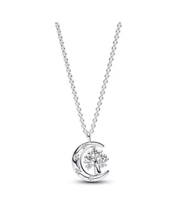 Pandora Moon & Spinning Tree of Life kaulakoru 50 cm 392992C01-50-0