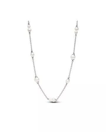 Pandora Treated Freshwater Cultured Pearl Station Chain kaulakoru 393175C01-45-1