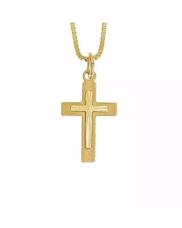 Kultainen ristiriipus 4-11111 YG