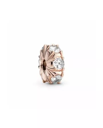 Pandora Long Pronged Sparkling Clip hela 780046C01-1