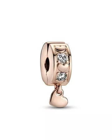 Pandora Infinite Hearts Sparkling Dangling Clip Charm 782253C01