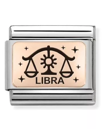 Nomination Classic Rose Gold horoskooppi Vaaka 430112/07