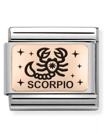 Nomination Classic Rose Gold horoskooppi Skorpioni 430112/08