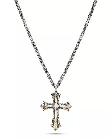 Police Antique Cross -ristikaulakoru PEJGN2112821