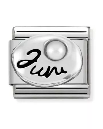 Nomination Classic June White Pearl 330505/06