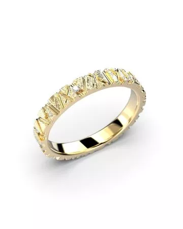 Festive Rautapuu timanttisormus 519-006-KK