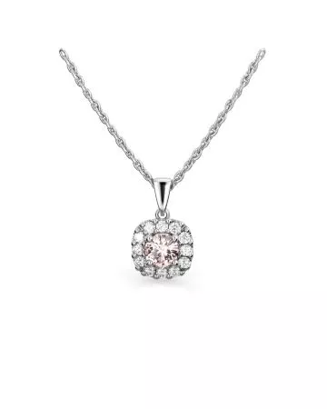 Festive Janette Morganiitti timanttiriipus, platina 567-030MR-PT