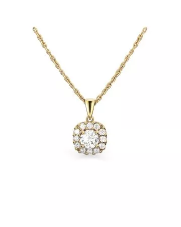 Festive Janette timanttiriipus, keltakulta 567-030R-KK