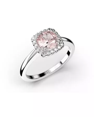 Festive Elsa timanttisormus / morganiitti 587-090M-VK