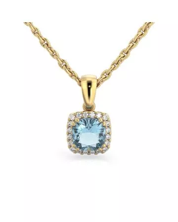 Festive Elsa timanttiriipus / akvamariini 14-592-090A-KK-HSI1-1