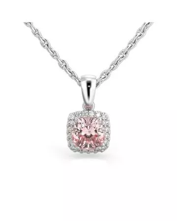 Festive Elsa Timantti-morganiittiriipus valkokulta 592-090M-VK