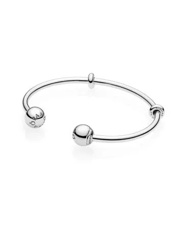 Pandora Open Bangle -rannekoru 596477
