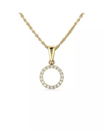 Festive Saturnus timanttiriipus, keltakulta 620-009R-KK