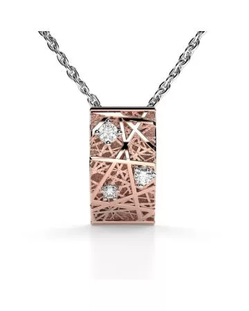 Festive Routa Timanttiriipus 6 mm / 0,05 ct punakulta 623-005R-PK