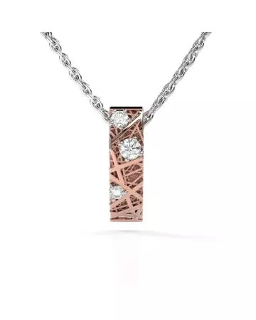 Festive Routa Timanttiriipus 3 mm/0,04 ct punakulta 626-004R-PK