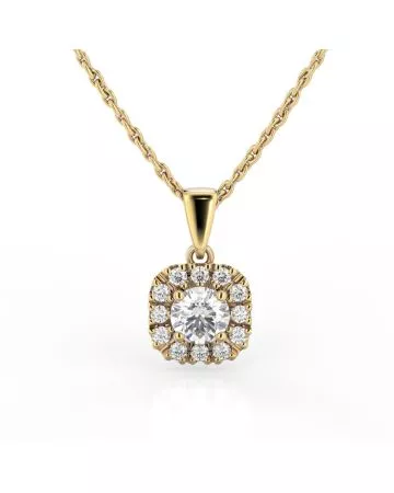 Festive Josefiina timanttiriipus, keltakulta 632-042-KK