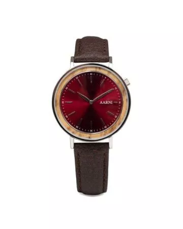 Aarni aurora oliivipuu rannekello 6430066271009