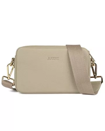 Aarni olkalaukku, taupe / kulta 6430066271467