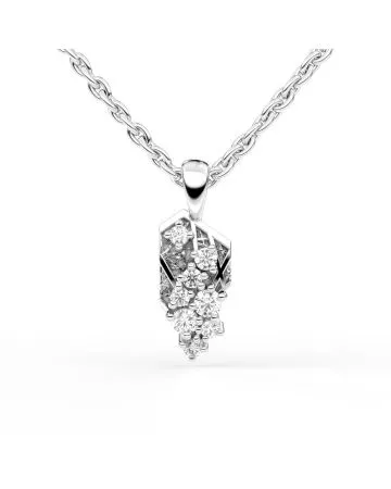 Festive Routa Rakka timanttiriipus, platina 657-011-PT