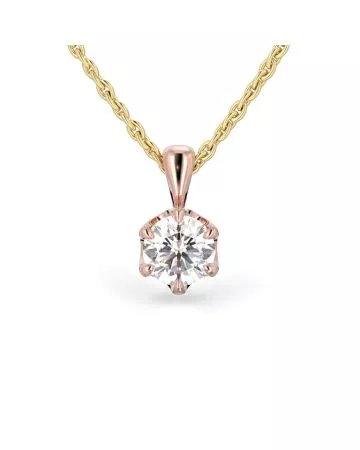 Festive Adele riipus, punakulta 671-070-PK